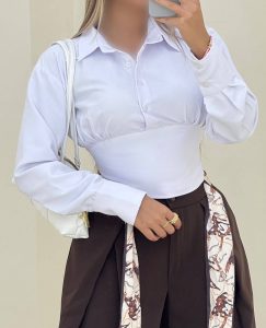 شومیز سفید